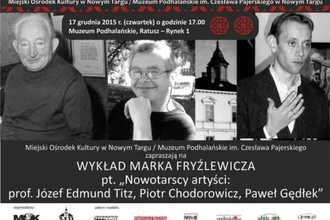 Nowotarscy artyści - wykład Marka Fryźlewicza w Muzeum Podhalańskim