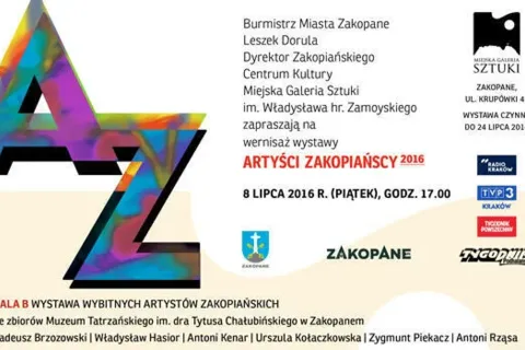 Wernisaż wystawy "Artyści zakopiańscy 2016"