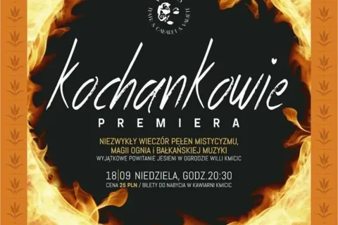 Fire show w wykonaniu Teatru Vis a Vis