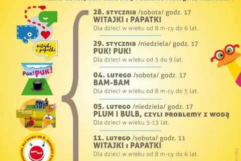 Teatr CHRZĄSZCZ W TRZCINIE - spektakle dla najmłodszych