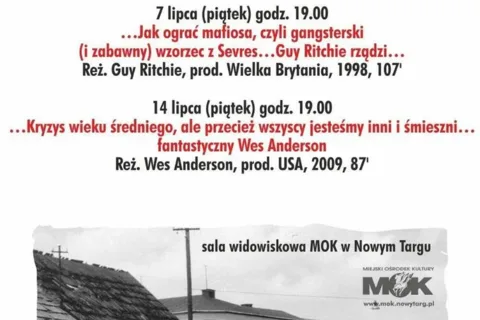 Nowotarskie Spotkania Miłośników Filmów "Milczenie owiec" wakacyjnie
