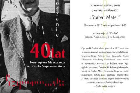 Wernisaż wystawy grafik Joanny Tumiłowicz „Stabat Mater”
