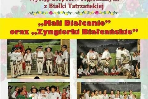 Występ zespołu regionalnego „Mali Białcanie” i „Zyngierki Białcańskie”