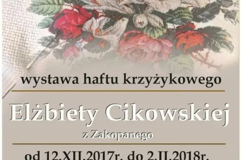 Wernisaż wystawy haftu krzyżykowego
