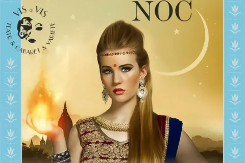 "Arabska Noc" spektakl wokalno - taneczny w kawiarni Kmicic
