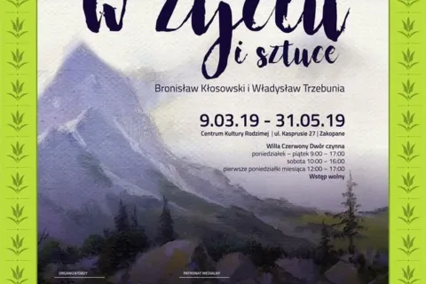 Przyjaciele w życiu i sztuce - B. Kłosowski i W. Trzebunia