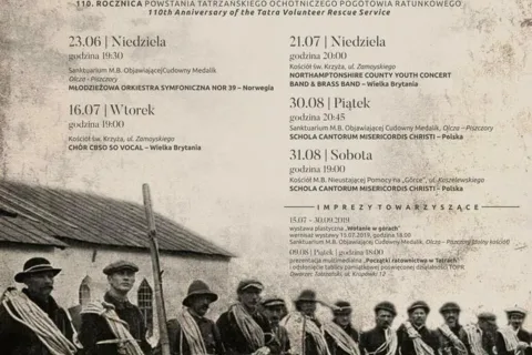 Koncerty w Zakopanem – lato 2019