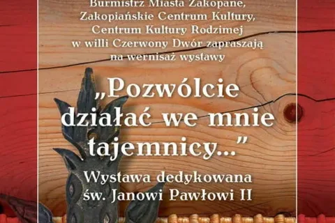 Wernisaż wystawy "Pozwólcie działać we mnie tajemnicy..."