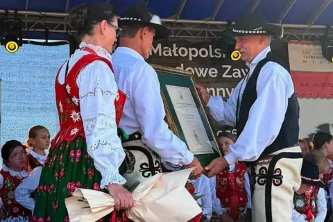 Doroczna Nagroda Starosty Tatrzańskiego dla zespołu „Mały Zbójnicek”