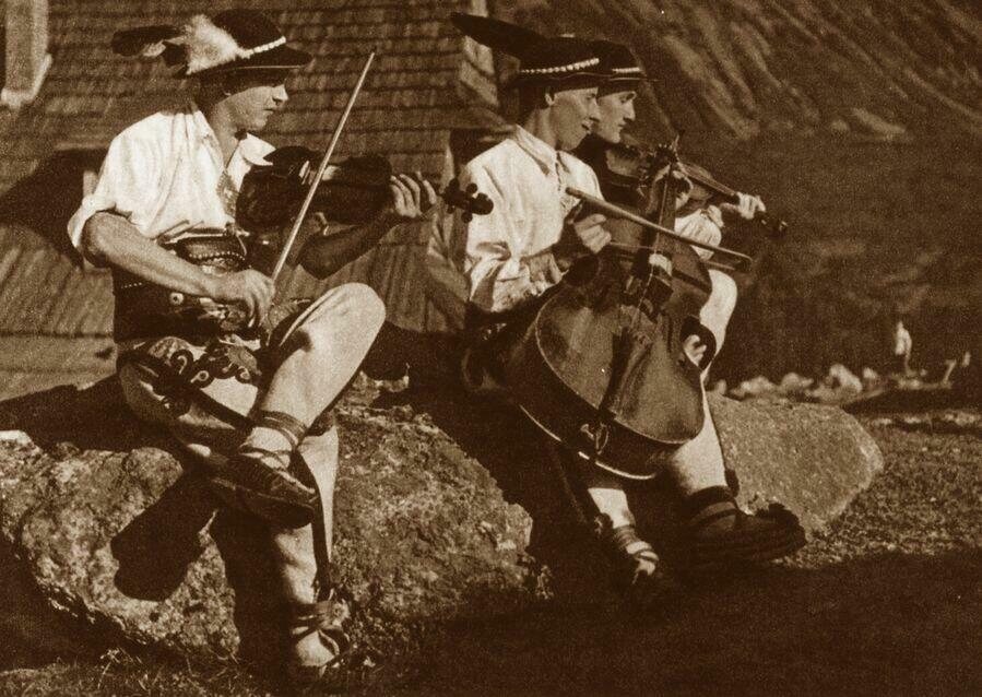 Zakopane i Tatry na starych fotografiach