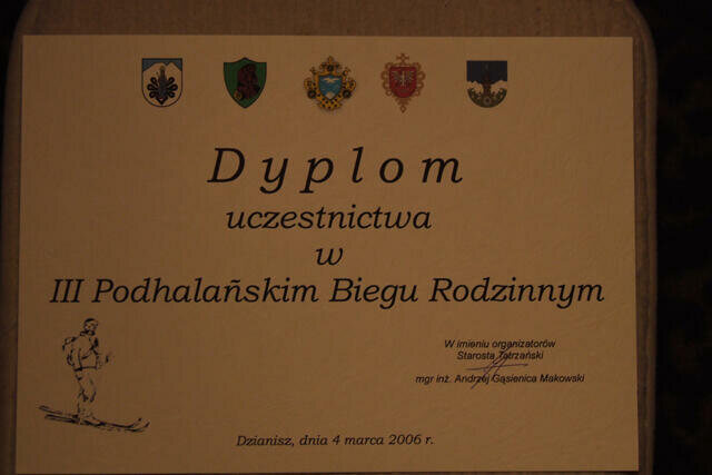 III Podhalański Zimowy Rajd Rodzinny