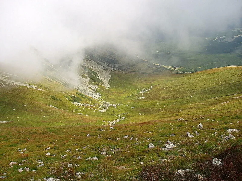 Widok z Kasprowego Wierchu