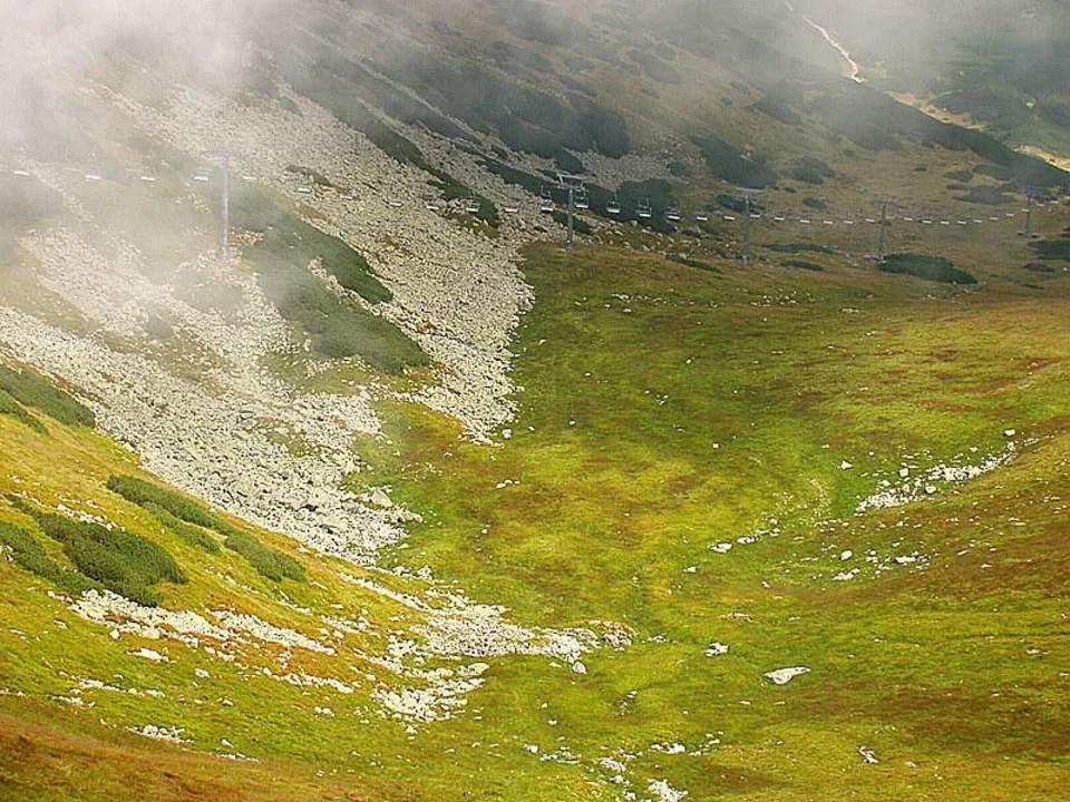 Widok z Kasprowego Wierchu