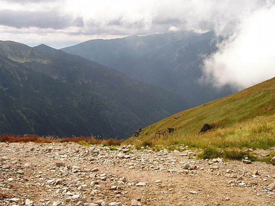 Widok z Kasprowego Wierchu