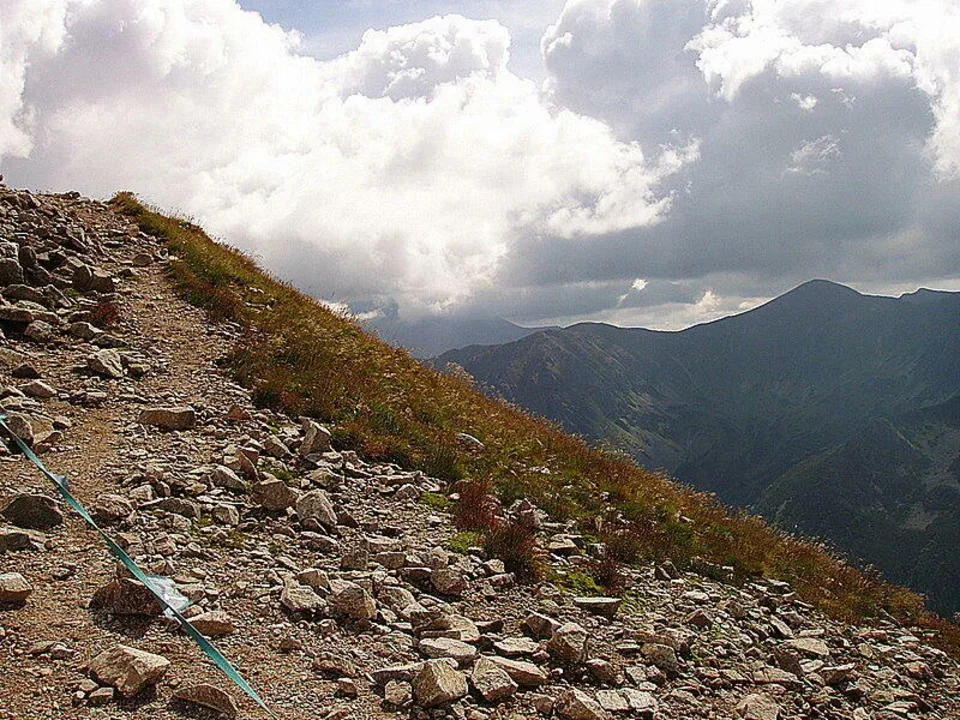 Widok z Kasprowego Wierchu