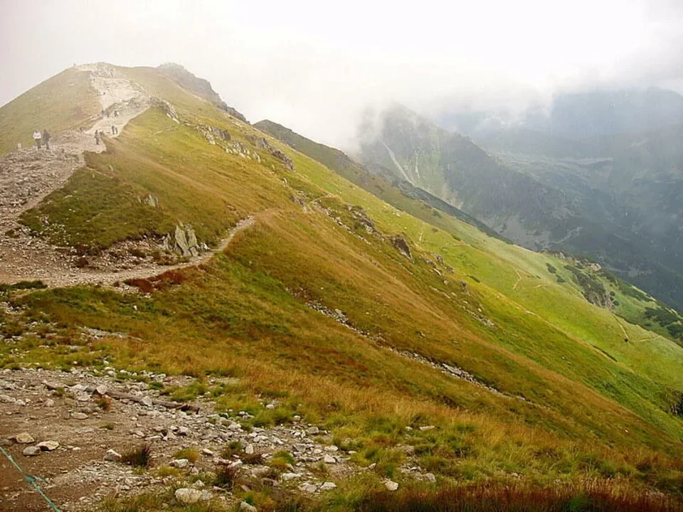 Widok z Kasprowego Wierchu