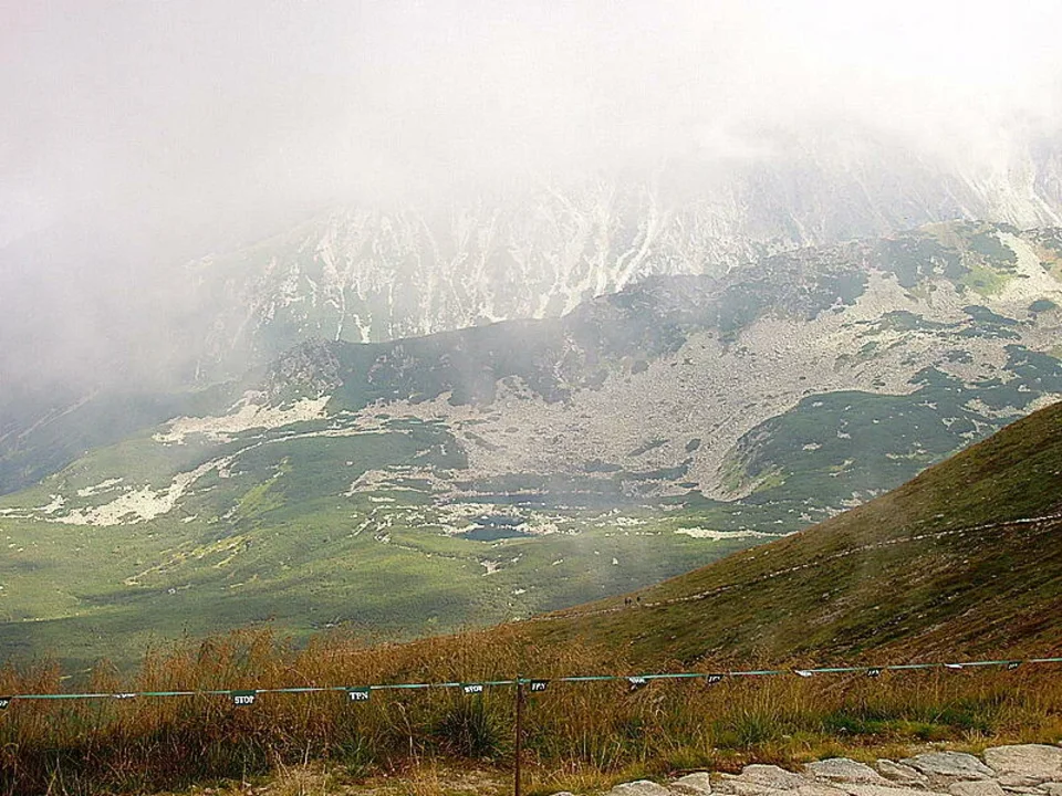 Widok z Kasprowego Wierchu