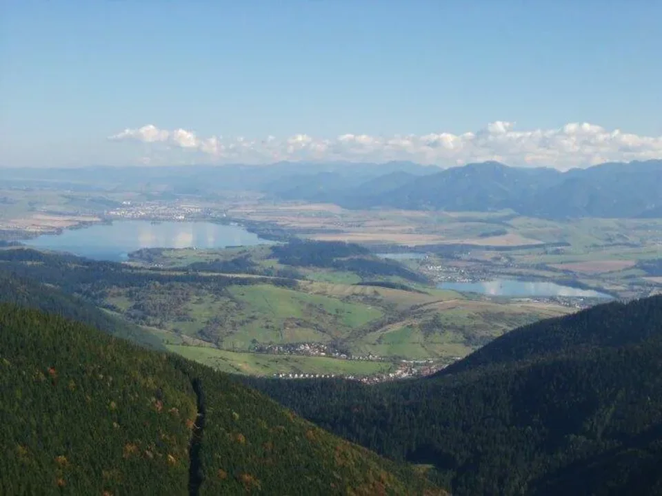 Liptov Nizke Tatry spod sedla Vraca