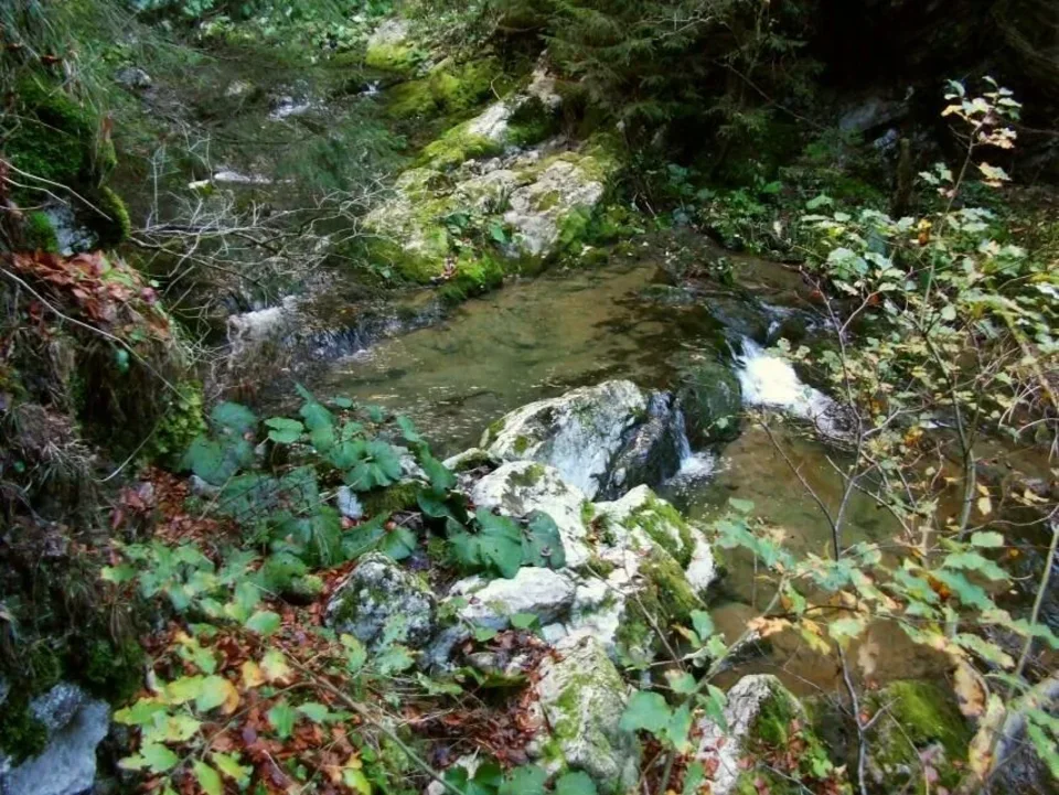 Kaskady na Borovianke Borovianska tiesnava