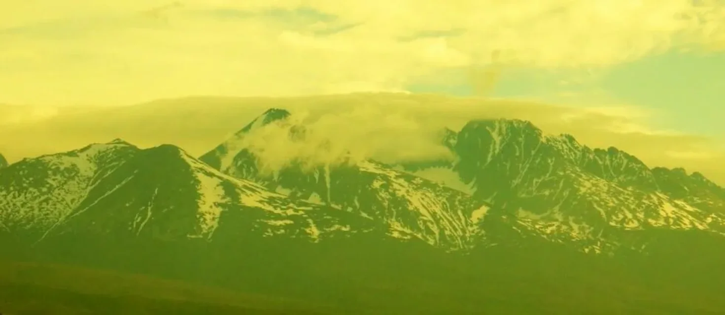 Tatry z vlaku
