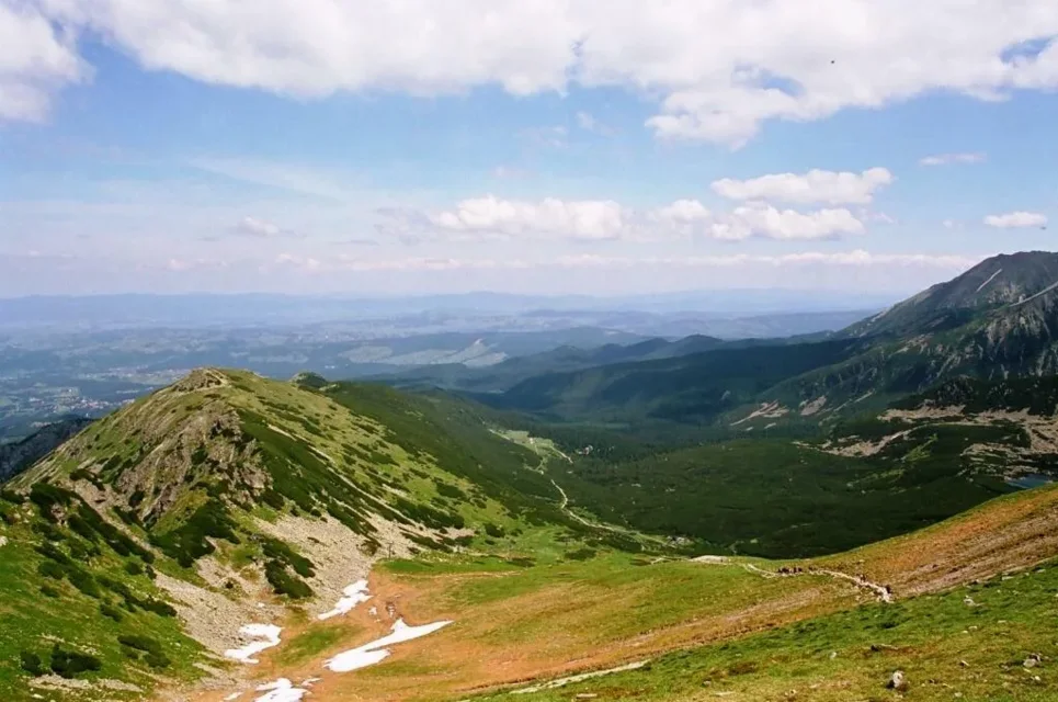 Panorama z Kasprowego Wierchu