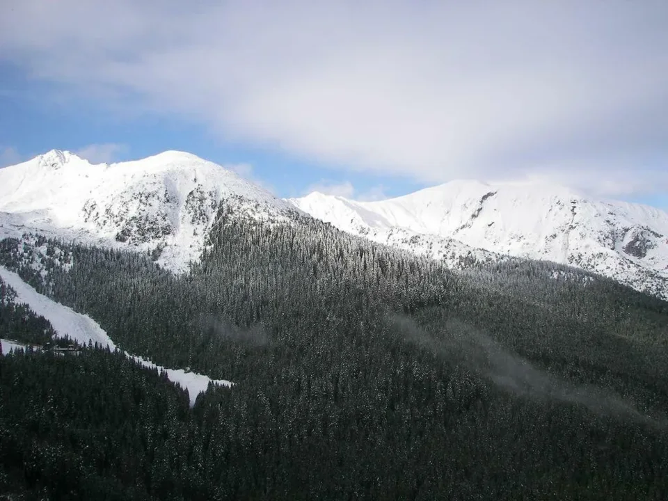 widok z Kasprowego