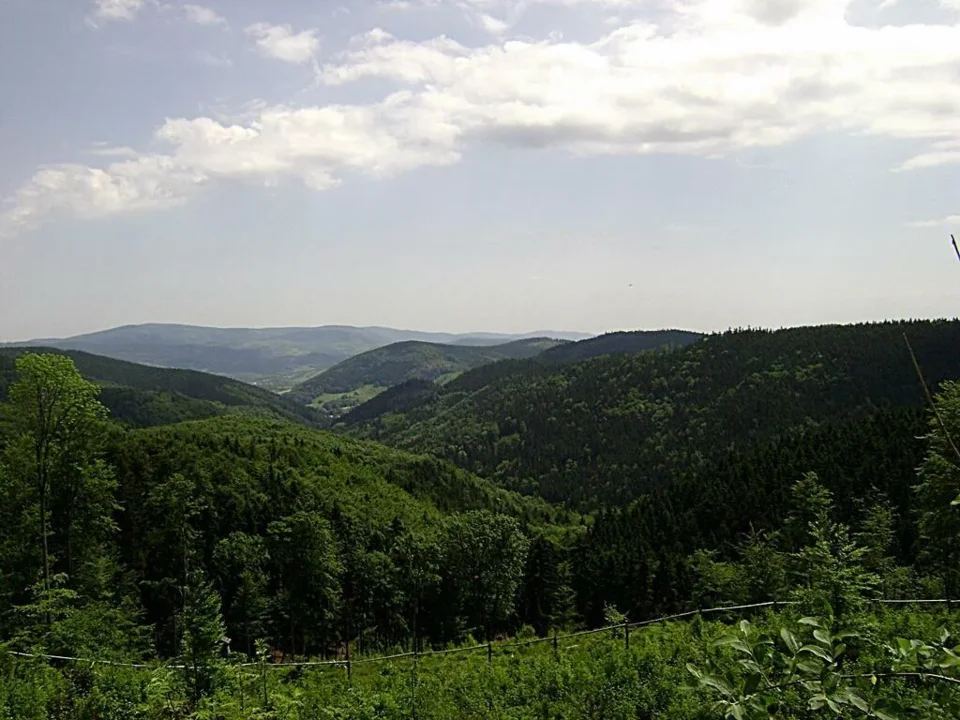 Sudety widok z Waligóry