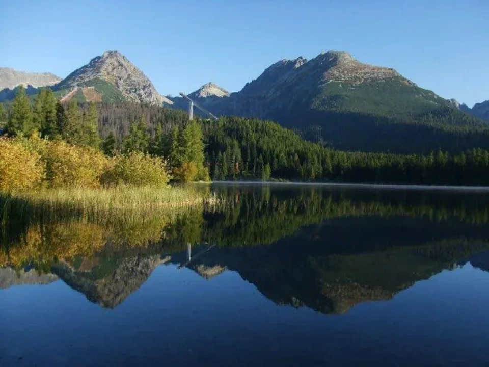 Strbske pleso Soliska Strbsky Basty