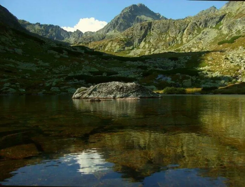 Pleso nad Skokom Zadna polana Strbsky stit