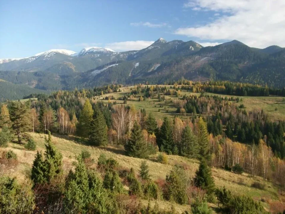 Zapadne Tatry ponad Beskyd spod Pripora