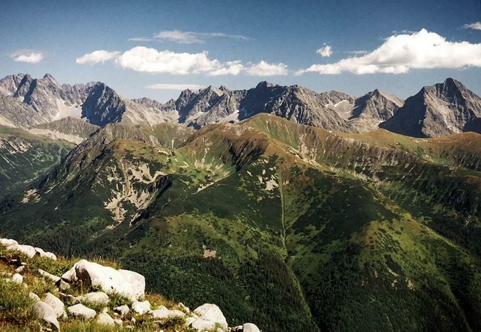 Tatry Wysokie z Czerwonych Wierchów