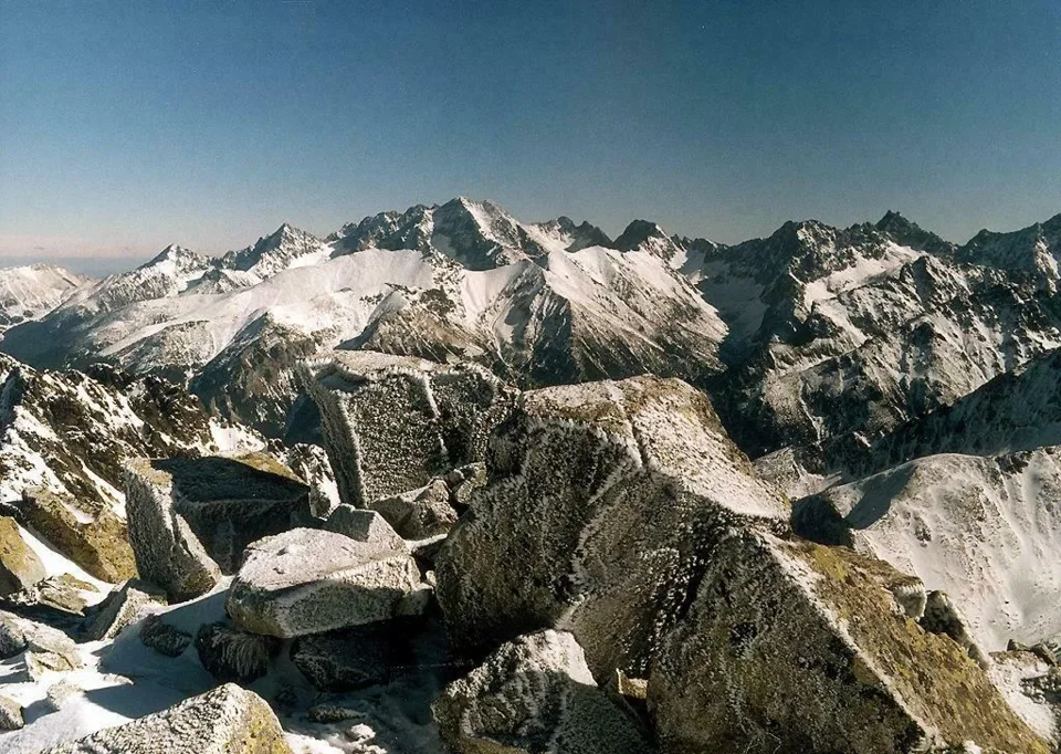 Tatry Wysokie ze Skrajnego Granatu