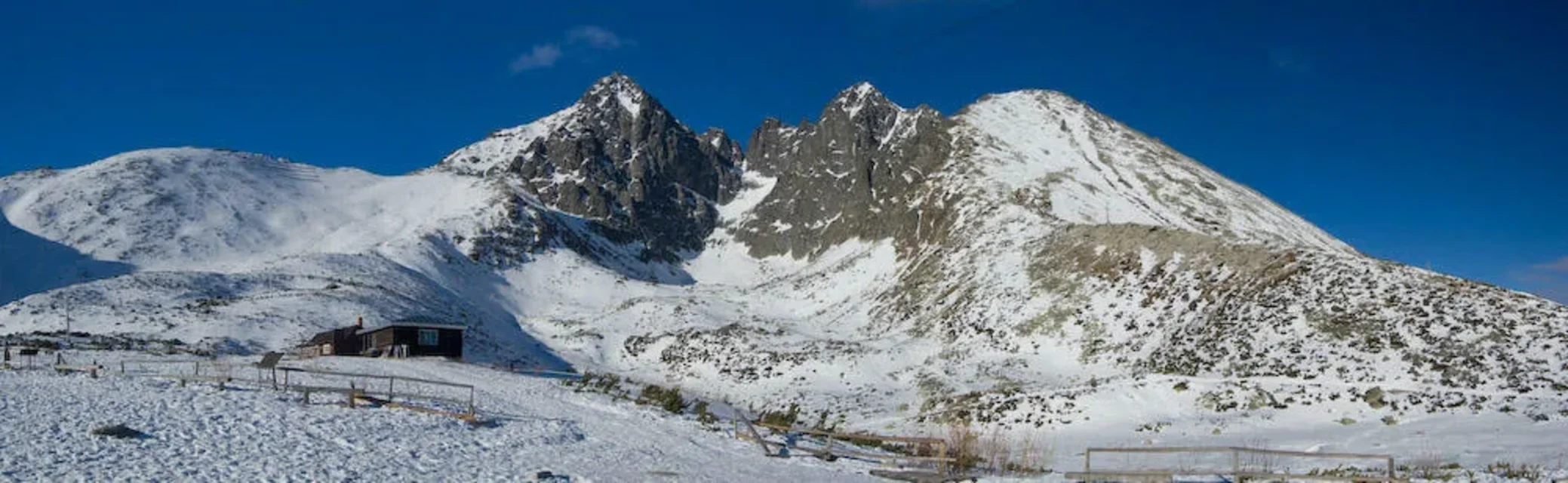 Panorama z Łomnicy