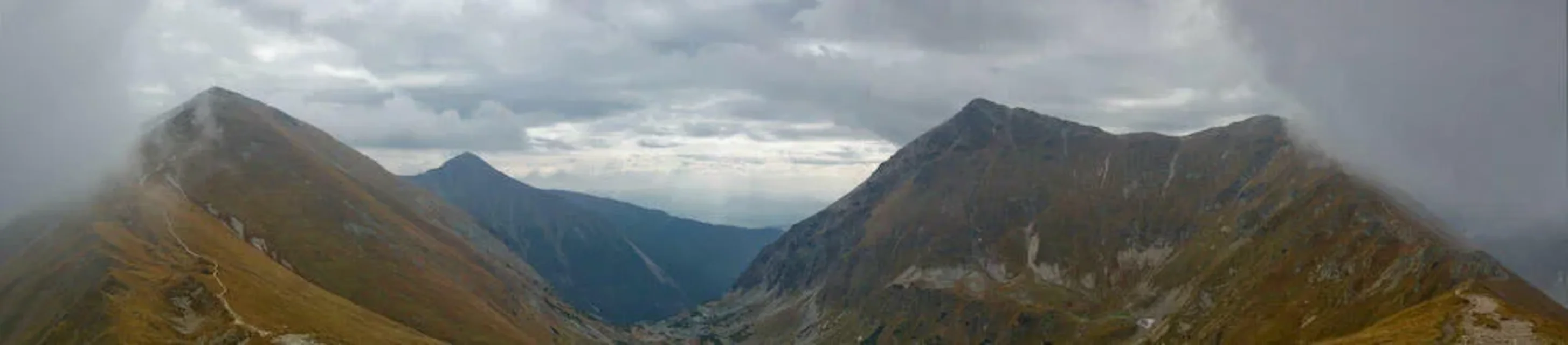 Panorama z Trzydniowiańskiego Wierchu