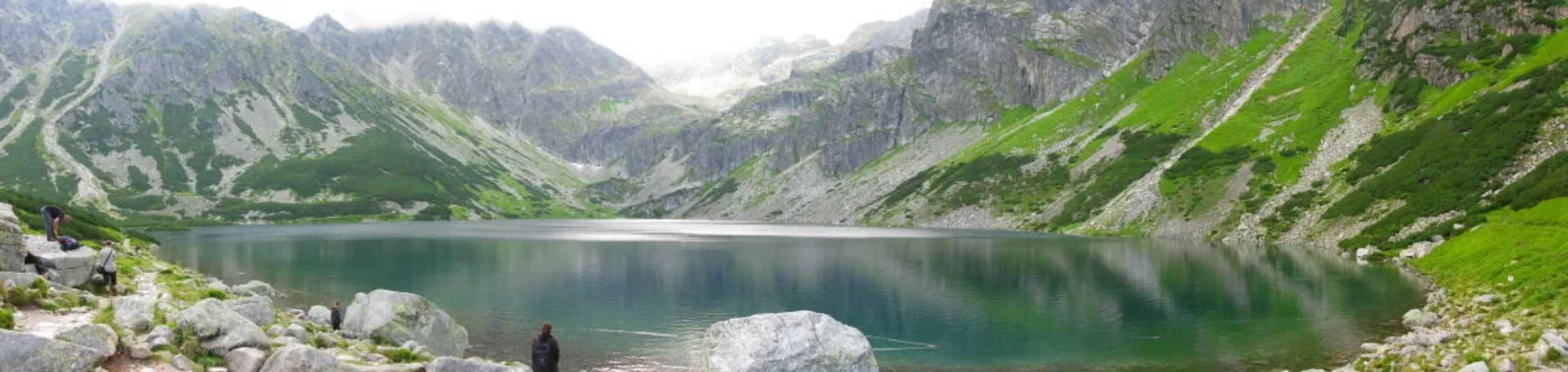 Panorama Czarnego Stawu Gąsienicowego