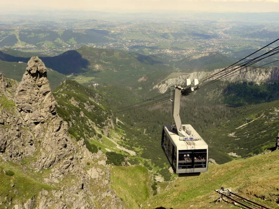 Widok z Kasprowego Wierchu