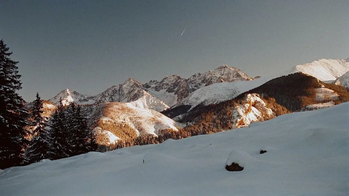 Tatry  z Rusinowej Polany