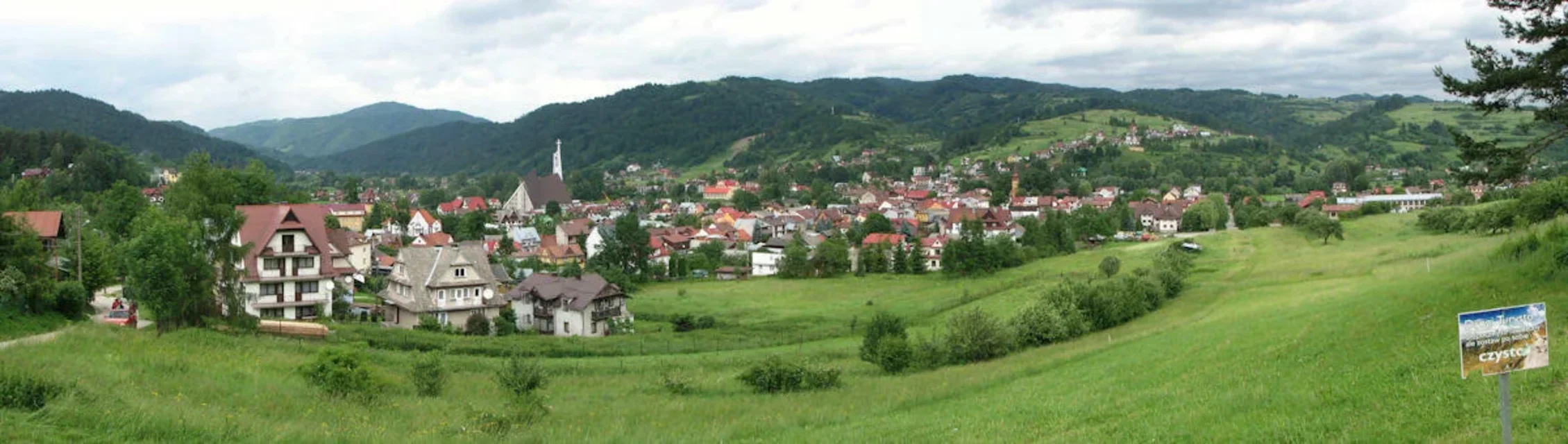 widok na Krościenko