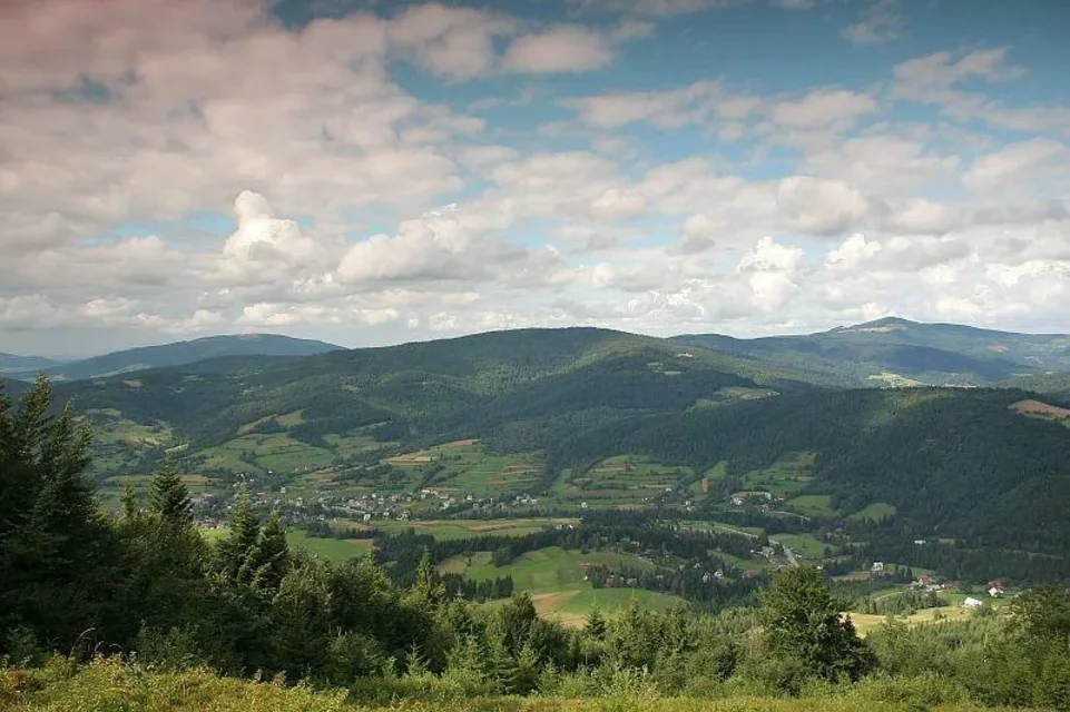 Beskid Wyspowy z Gorców