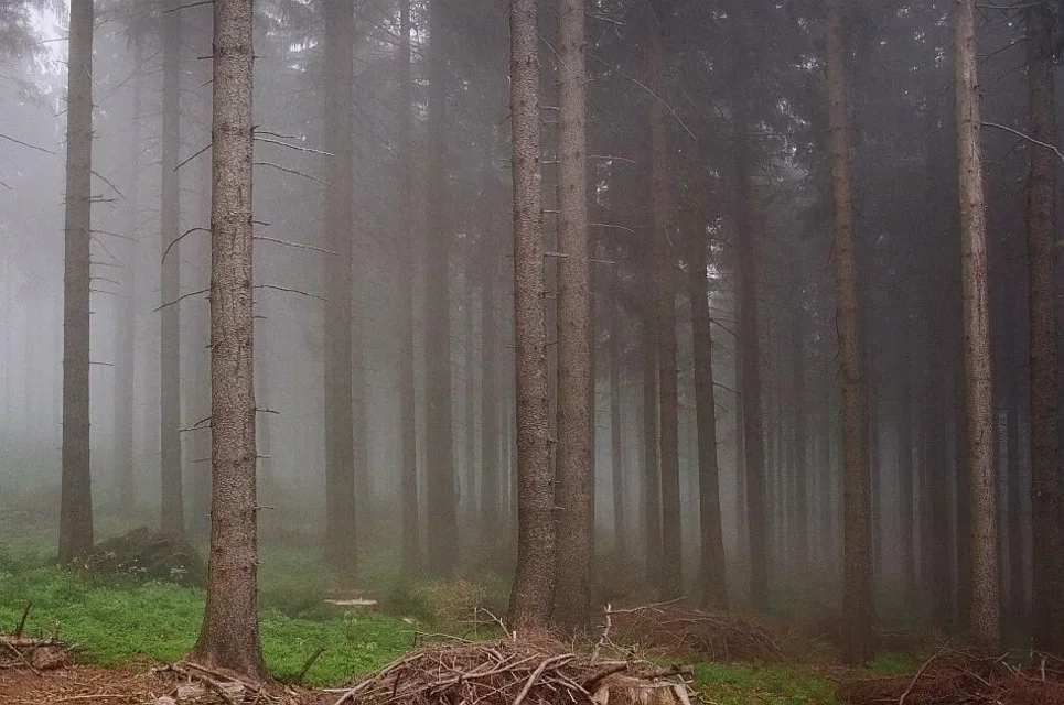 Beskid Żywiecki. Mgła pod Rycerzową