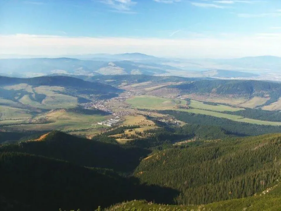 Voliarisko Zuberec Skorusinske vrchy Oravska Magura Pilsko zo Zuberca