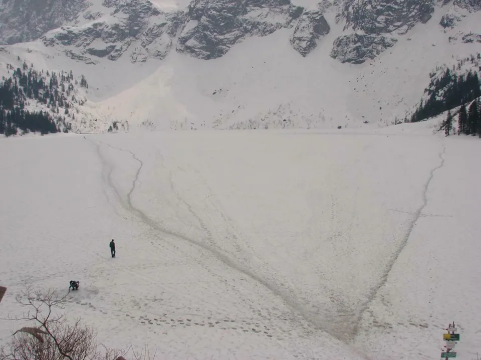 Zamarznięte Morskie Oko