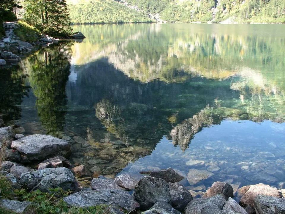 Mnich w Morskim Oku