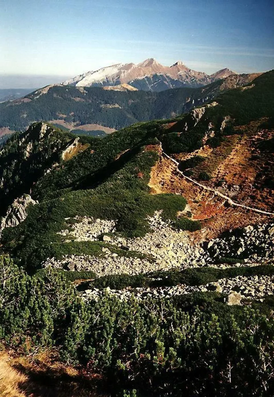 Tatry Bielskie z Roztockiej Świstówki
