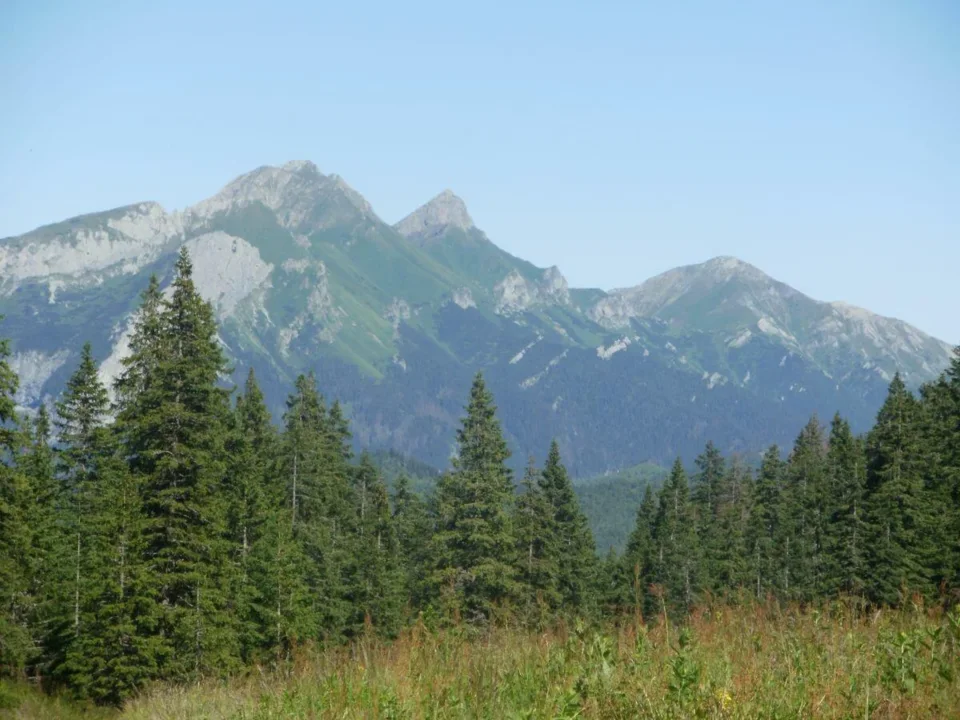Tatry Bielskie z Równi Waksmundzkiej