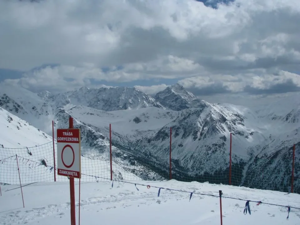 Tatry słowackie z Kasprowego Wierchu