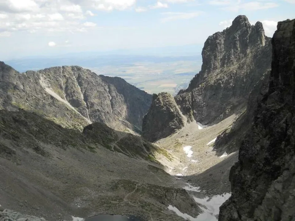 Widok z Lodowej Przełęczy