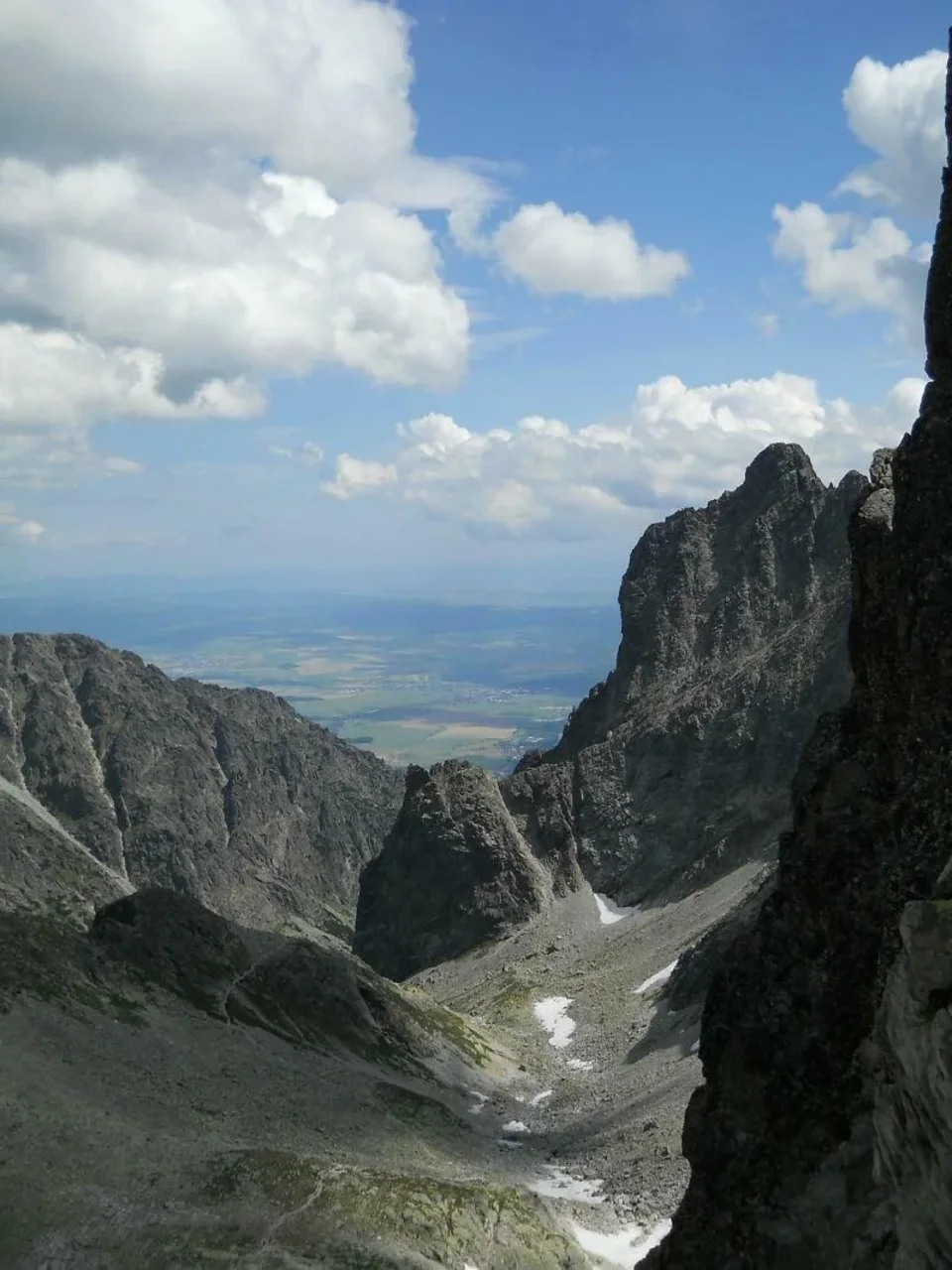 Widok z Lodowej Przełęczy