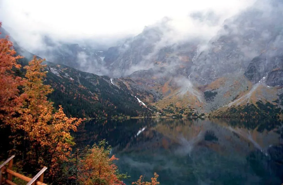 Jesień nad Morskim Okiem