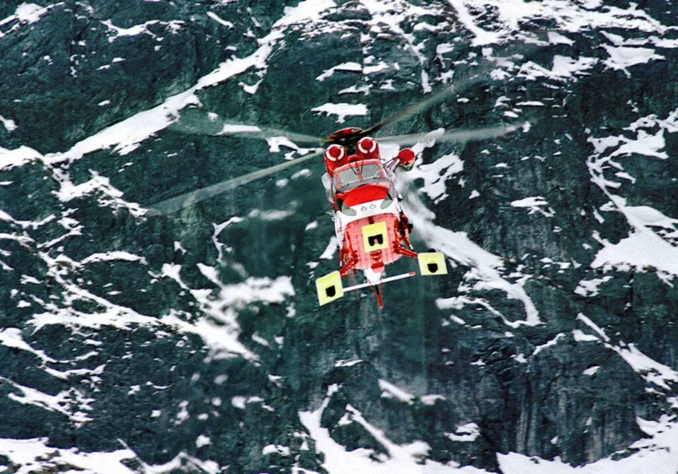 Helikopter pod Rysami